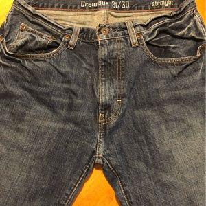 Daniel Cremieux Jeans. Mens straight leg. Washed blue denim.  31x30.